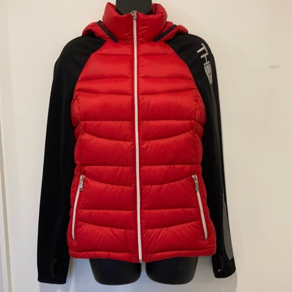 Tommy Hilfiger Red Down Jacket Small